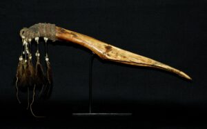 Crocodile Jaw Dagger (Eu Karowan) - Asmat, West Papua, New Guinea