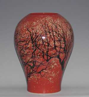 Porcelain Vase - Spring in Bloom
